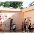 mise en couleurs du mur
