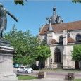 Arcis-sur-Aube - l'Eglise - Statue de Danton