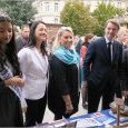 François Baroin sur le stande de l'Outil en Main