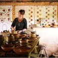 Guédelon : la teinturière