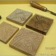 Carreaux de pavements - sculpture des motifs