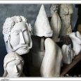 Dans l'atelier de Michel Yseboodt, sculpteur.
