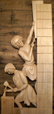 © Hubert CHAZELLE - sculpteur sur bois {JPEG}