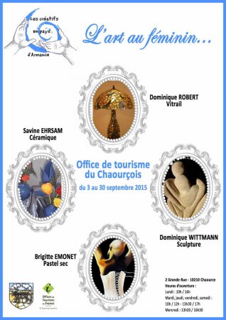 l'Art au féminin - Office de Tourisme de Chaource {JPEG}