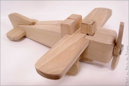 Puzzle avion - menuiserie {JPEG}