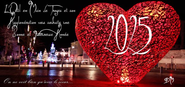 Voeux 2025 Outil en Main de Troyes