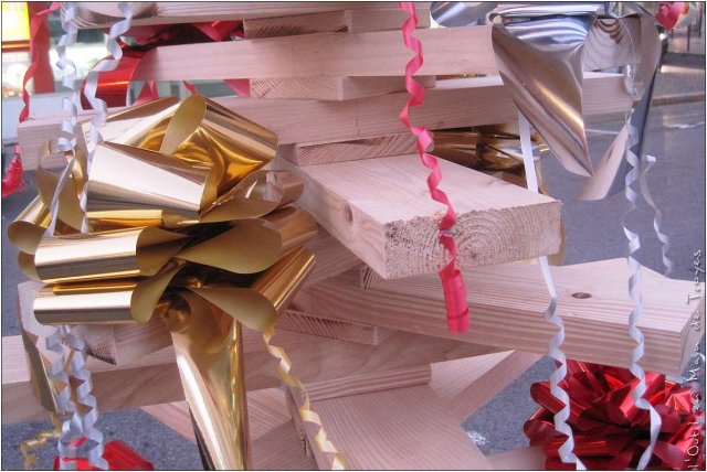 Sapins de Noël made in "l'Outil en Main de Troyes"