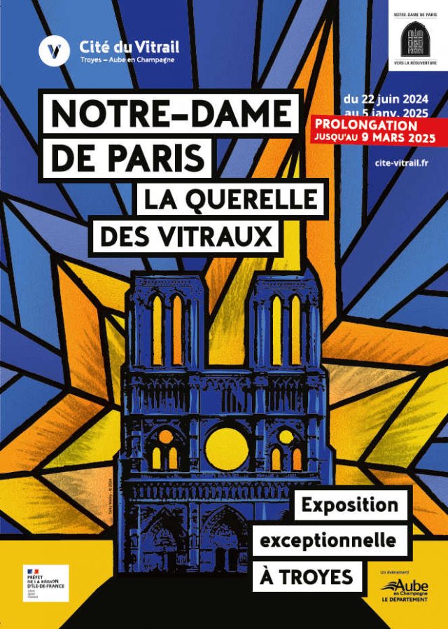 expo : Notre-Dame de Paris, la Querelle des Vitraux